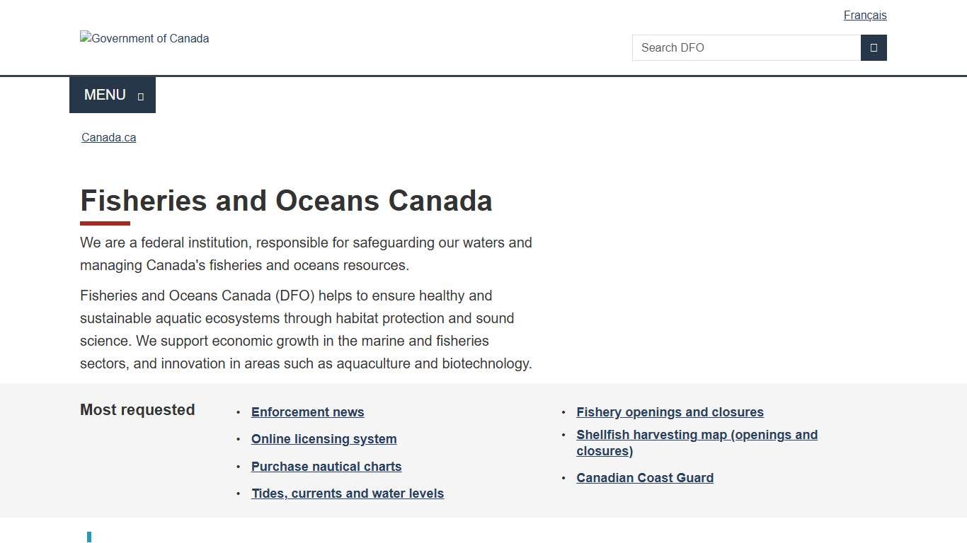 Fisheries and Oceans Canada